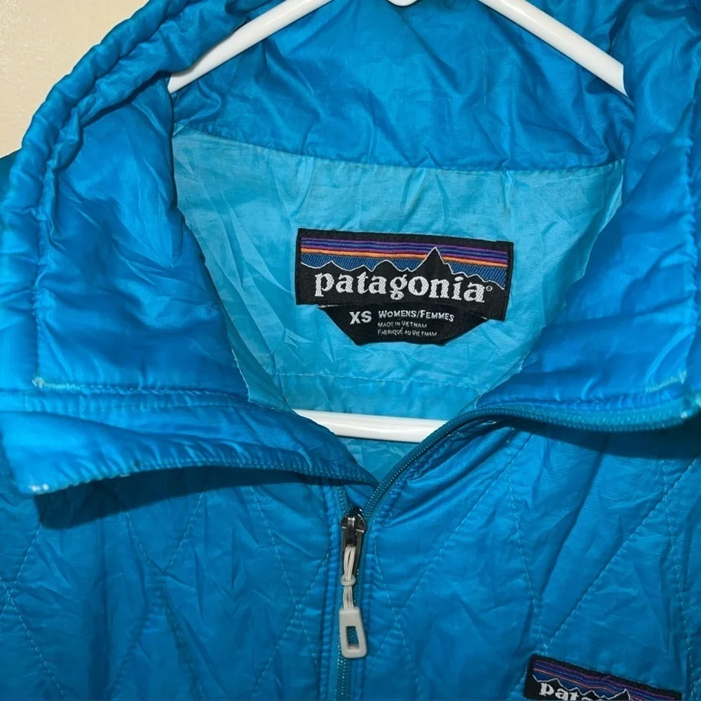 Patagonia Women's Nano Puffer Blue Jacket XS